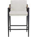 Meadow 38.25 inch Heather Ivory Tweed Counter Stool